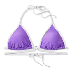 Women's Strappy Ring Front Triangle Bikini Top - Wild Fable™ Purple -Wild Fable Store GUEST 5f56dfab 7037 4c4c b6db a03205c010ad