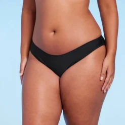 Women's Scoop Front High Waist High Leg Cheeky Bikini Bottom - Wild Fable™ -Wild Fable Store GUEST 61e13f6b 43e3 4c65 8b3c 1bc83d0b0ed9