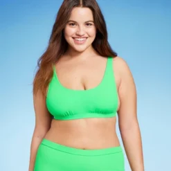 Women's Ribbed Scoop Bralette Bikini Top - Wild Fable™ -Wild Fable Store GUEST 62f55736 c175 4554 a778 e1f8a2f254ad