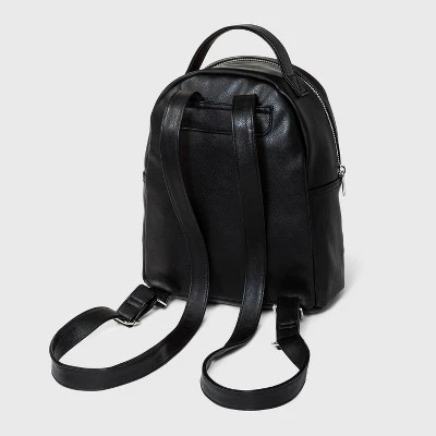10.5" Mini Dome Backpack - Wild Fable™ Black 5 10.5" Mini Dome Backpack - Wild Fable™ Black - Image 3