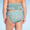 Women's Mid-Rise Cheeky High Leg Bikini Bottom - Wild Fable™ Green Floral Print 1 Women's Mid-Rise Cheeky High Leg Bikini Bottom - Wild Fable™ Green Floral Print -Wild Fable Store GUEST 65993e22 873d 4832 b801 b58a5407d372
