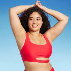 Women's Cut Out Longline Bralette Bikini Top - Wild Fable™ Red 11 Women's Cut Out Longline Bralette Bikini Top - Wild Fable™ Red -Wild Fable Store GUEST 6a4a0402 f92f 45d8 8282 62225da5dab1