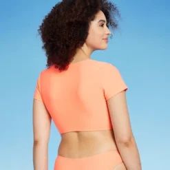 Women's Twist-Front Short Sleeve Bralette Bikini Top - Wild Fable™ 13 Women's Twist-Front Short Sleeve Bralette Bikini Top - Wild Fable™ -Wild Fable Store GUEST 6b1d3443 08f7 4a7d 8d4f 61b0390846f8
