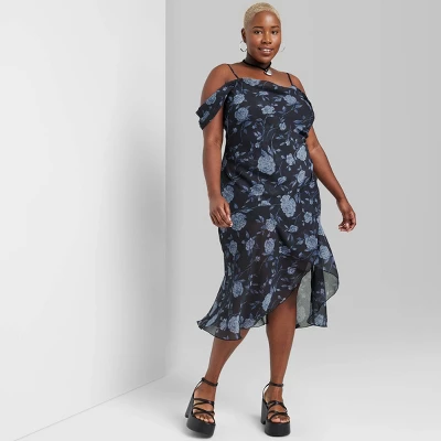 Women's Asymmetrical Midi Dress - Wild Fable™ 6 Women's Asymmetrical Midi Dress - Wild Fable™ - Image 4