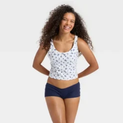 Women's Pointelle Ruched Front Boy Shorts - Wild Fable™ -Wild Fable Store GUEST 6ff10ce7 6b0c 4319 b820 f36c20c01214