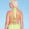 Women's Daisy Textured Ring Front Triangle Bikini Top - Wild Fable™ Green -Wild Fable Store GUEST 716c5ff7 c452 4bbf 9d71 22a89a4f7cd1