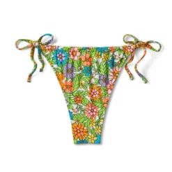 Women's Side-Tie Adjustable Coverage Ultra High Leg Bikini Bottom - Wild Fable™ Floral Print 15 Women's Side-Tie Adjustable Coverage Ultra High Leg Bikini Bottom - Wild Fable™ Floral Print -Wild Fable Store GUEST 7199a5c5 a02c 4736 b574 9a45d121944f