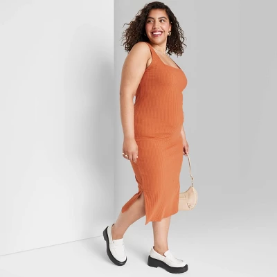 Women's Knit Midi Bodycon Dress - Wild Fable™ 7 Women's Knit Midi Bodycon Dress - Wild Fable™ - Image 5