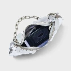 Slouchy Sequin Hobo Shoulder Handbag - Wild Fable™ Silver 9 Slouchy Sequin Hobo Shoulder Handbag - Wild Fable™ Silver -Wild Fable Store GUEST 790996f0 c459 4547 9b57 e5c8c799106f