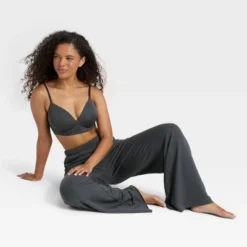 Women's PeachySoft French Terry Fleece Wide Leg Lounge Pants - Wild Fable™ 5 Women's PeachySoft French Terry Fleece Wide Leg Lounge Pants - Wild Fable™ -Wild Fable Store GUEST 790c751d 7b85 42f1 8bbc 521dd93c8b30