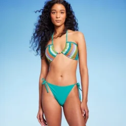 Women's Side-Tie Cheeky Bikini Bottom - Wild Fable™ Green 10 Women's Side-Tie Cheeky Bikini Bottom - Wild Fable™ Green -Wild Fable Store GUEST 7917af2b 8331 4612 8c71 45c96fb584dc