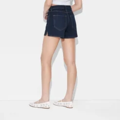 Women's Foundational Curvy Heritage Denim Shorts - Wild Fable™ Dark Wash -Wild Fable Store GUEST 7ea19ffb f9f3 4795 93cf b058171d9a08