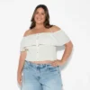 Women's Smocked Ruffle Sleeve Open-Neck Halter Top - Wild Fable™ Off-White 1 Women's Smocked Ruffle Sleeve Open-Neck Halter Top - Wild Fable™ Off-White -Wild Fable Store GUEST 801d6631 957c 41e5 b320 8ff6e3169e27