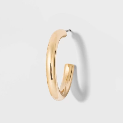 Open Graduated Size Hoop Earring Set 3ct - Wild Fable™ Gold: Nickel-Free Metal, Post Closure 3 Open Graduated Size Hoop Earring Set 3ct - Wild Fable™ Gold: Nickel-Free Metal, Post Closure