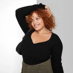 Women's Long Sleeve Sweetheart Neck Seamless Shirt - Wild Fable™ 10 Women's Long Sleeve Sweetheart Neck Seamless Shirt - Wild Fable™ -Wild Fable Store GUEST 82a6024a acd4 442a 929f d3167c0a4fbb