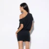 Women's One Shoulder Mini Dress - Wild Fable™ -Wild Fable Store GUEST 84aa6ddb 0358 43e3 88f6 8f1886f58b83