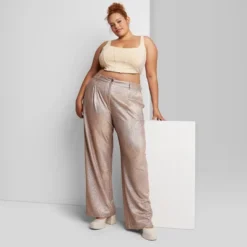 Women's Wide Leg Glitter Trouser Pants - Wild Fable™ Copper 9 Women's Wide Leg Glitter Trouser Pants - Wild Fable™ Copper -Wild Fable Store GUEST 84b6a156 7b96 4cf2 ad65 02e5b9b05dab