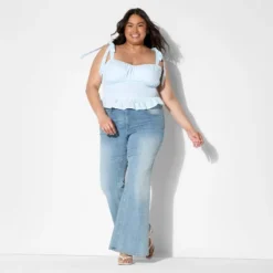 Women's Smocked Sweetheart Neck Tank Top - Wild Fable™ Light Blue 8 Women's Smocked Sweetheart Neck Tank Top - Wild Fable™ Light Blue -Wild Fable Store GUEST 8509109c dce7 447f a992 46b2caf557de