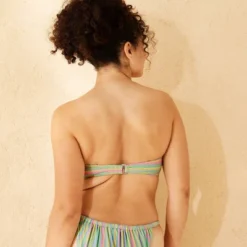 Women's Striped Sparkle Low Coverage Bandeau Bikini Top - Wild Fable™ Green 11 Women's Striped Sparkle Low Coverage Bandeau Bikini Top - Wild Fable™ Green -Wild Fable Store GUEST 8573d026 59cd 48fe 8b10 81b778c6169e