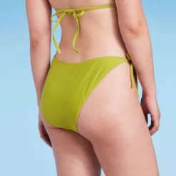 Women's Crochet Trim Side-Tie High Leg Extra Cheeky Bikini Bottom - Wild Fable™ Green 12 Women's Crochet Trim Side-Tie High Leg Extra Cheeky Bikini Bottom - Wild Fable™ Green -Wild Fable Store GUEST 85f846de 3b0e 447e bc58 67874490c8c6
