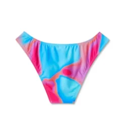 Women's High Leg Cheeky Bikini Bottom - Wild Fable™ Blue Marble Print 15 Women's High Leg Cheeky Bikini Bottom - Wild Fable™ Blue Marble Print -Wild Fable Store GUEST 88c108f7 de45 4fa2 b394 238776b7ff34