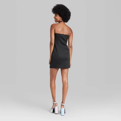 Women's Strapless Ponte Knit Tube Mini Bodycon Dress - Wild Fable™ 4 Women's Strapless Ponte Knit Tube Mini Bodycon Dress - Wild Fable™ - Image 2