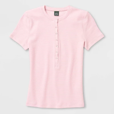 Women's Short Sleeve Henley T-Shirt - Wild Fable™ 5 Women's Short Sleeve Henley T-Shirt - Wild Fable™ - Image 3
