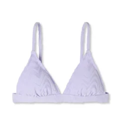 Women's Wavy Terry Textured Triangle Bikini Top - Wild Fable™ Lilac Purple 14 Women's Wavy Terry Textured Triangle Bikini Top - Wild Fable™ Lilac Purple -Wild Fable Store GUEST 8ffec605 35e6 40ff b4ef 42cee51458bc