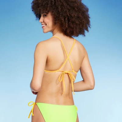 Women's Reversible Triangle Bikini Top - Wild Fable™ 6 Women's Reversible Triangle Bikini Top - Wild Fable™ - Image 4