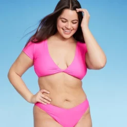 Women's Twist-Front Short Sleeve Bralette Bikini Top - Wild Fable™ 17 Women's Twist-Front Short Sleeve Bralette Bikini Top - Wild Fable™ -Wild Fable Store GUEST 91bcda8e 04ef 4bf5 886c 723f50609fb6