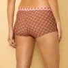 Women's Geo Print Reversible Low-Rise Cheeky Boyshort Bikini Bottom - Wild Fable™ Brown -Wild Fable Store GUEST 94895236 cc50 45e8 8e68 5bfe9cbdfd6a