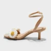 Women's Brianna Daisy Ankle Strap Heels - Wild Fable™ Beige 1 Women's Brianna Daisy Ankle Strap Heels - Wild Fable™ Beige -Wild Fable Store GUEST 9635d620 48ae 4476 8b10 0a0e77ad541e