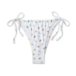 Women's Floral Print Side-Tie Ultra High Leg Adjustable Coverage Bikini Bottom - Wild Fable™ White 13 Women's Floral Print Side-Tie Ultra High Leg Adjustable Coverage Bikini Bottom - Wild Fable™ White -Wild Fable Store GUEST 9c1615ea f695 46e8 b885 90d52d550717