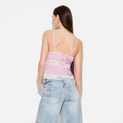 Women's Lace Trim Tank Top - Wild Fable™ Pink Floral -Wild Fable Store GUEST 9cd8594e 285e 417d be05 ec5c596d67e7