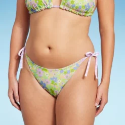 Women's Reversible Side-Tie Extra High Leg Extra Cheeky Bikini Bottom - Wild Fable™ -Wild Fable Store GUEST a3b81ac8 1e8e 4c6d acdd adf080705c47