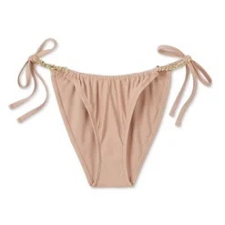 Women's Chain Detail Side-Tie Adjustable Coverage Bikini Bottom - Wild Fable™ Brown -Wild Fable Store GUEST a5dd8f39 1e76 4ea7 a2f4 a4484609a2b9