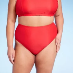 Women's High Waist Cheeky Bikini Bottom - Wild Fable™ Red 7 Women's High Waist Cheeky Bikini Bottom - Wild Fable™ Red -Wild Fable Store GUEST a646cca0 53d0 474f a191 22507164e4d1
