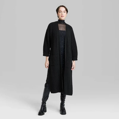 Women's Open-Front Oversized Cardigan - Wild Fable™ 3 Women's Open-Front Oversized Cardigan - Wild Fable™