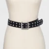 Women's Double Laser Cut Adjustable Western Grommet Belt - Wild Fable™ Black 2 Women's Double Laser Cut Adjustable Western Grommet Belt - Wild Fable™ Black -Wild Fable Store GUEST af520138 06e5 4da1 a457 4881b9d6b27b