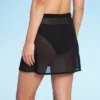 Women's Mesh Wrap Cover Up Mini Skirt - Wild Fable™