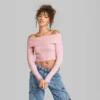 Women's Fitted Off The Shoulder Sweater Top - Wild Fable™ 2 Women's Fitted Off The Shoulder Sweater Top - Wild Fable™ -Wild Fable Store GUEST b0ddca46 d6bd 4e4e 913a 63a3e991edd3