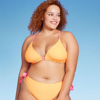 Women's Reversible Triangle Bikini Top - Wild Fable™ 16 Women's Reversible Triangle Bikini Top - Wild Fable™ - Image 14