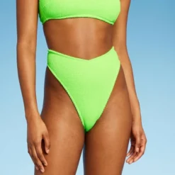 Women's Pucker V-Front High Waist Extra High Leg Cheeky Bikini Bottom - Wild Fable™ 18 Women's Pucker V-Front High Waist Extra High Leg Cheeky Bikini Bottom - Wild Fable™ -Wild Fable Store GUEST b296c167 5350 4daa 8b5a 93baf4e9cda0