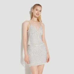 Women's High-Rise Mesh Mini Skirt - Wild Fable™ Off-White Polka Dots 6 Women's High-Rise Mesh Mini Skirt - Wild Fable™ Off-White Polka Dots -Wild Fable Store GUEST b4066cdb 4fa8 4518 9112 65c30058014e