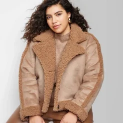 Women's Faux Shearling Jacket - Wild Fable™ 10 Women's Faux Shearling Jacket - Wild Fable™ -Wild Fable Store GUEST b4a14fe5 b674 4b20 9e0a f8cd8a91271c