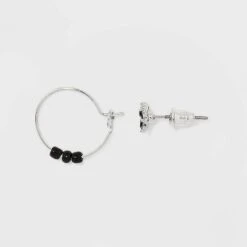 Star Hamsa And Evil Eye Stud Earring Set 30ct - Wild Fable™ Silver