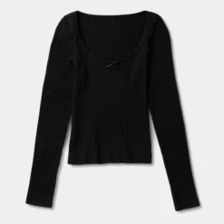 Women's Long Sleeve Seamless Square Neck Blouse - Wild Fable™ 7 Women's Long Sleeve Seamless Square Neck Blouse - Wild Fable™ -Wild Fable Store GUEST b9bd5b6c 76e1 47df 89e7 e574d1848c7b