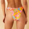 Women's Reversible Contrast Binding Mid-Rise High Leg Cheeky Bikini Bottom - Wild Fable™ Green Floral Print/Pink Striped 1 Women's Reversible Contrast Binding Mid-Rise High Leg Cheeky Bikini Bottom - Wild Fable™ Green Floral Print/Pink Striped -Wild Fable Store GUEST b9fb2487 82f4 4bea be15 2dc380bdcc21