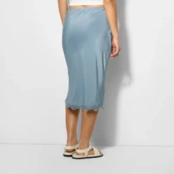 Women's Lace Trim Midi A-Line Skirt - Wild Fable™ 5 Women's Lace Trim Midi A-Line Skirt - Wild Fable™ -Wild Fable Store GUEST bcf906b1 61db 4523 8818 d3df4257b8ff