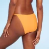 Women's Extra Cheeky Extra High Leg Crochet Bikini Bottom - Wild Fable™ Multi Orange Striped -Wild Fable Store GUEST bdd475cc 0079 456b a73d 033cd43e4b41
